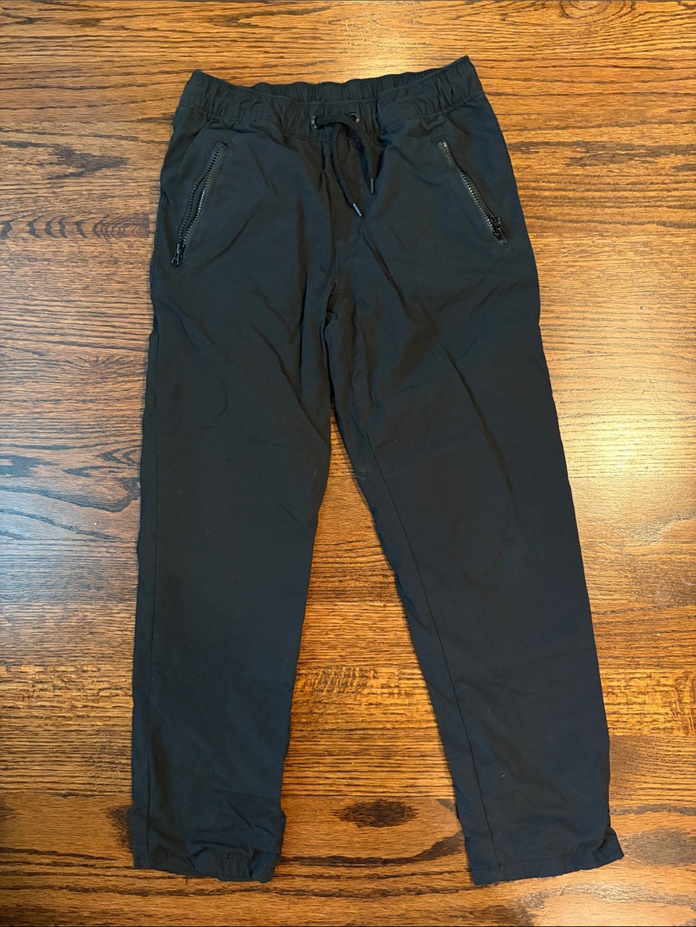Cat & Jack Black Zip Pocket Jogger Pants, Winter Lined